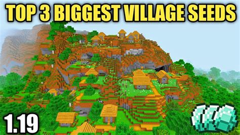 minecraft biggest village seed|Iba pa.
